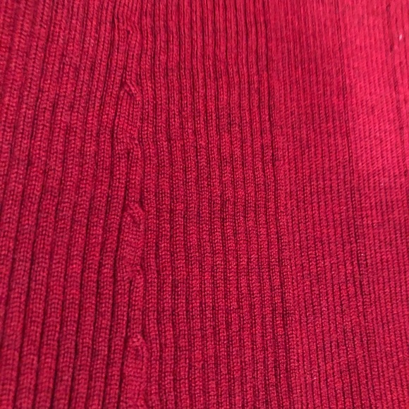 HATCH Maternity Renee Dress Red Merino Wool Sz 1 - Picture 3 of 5